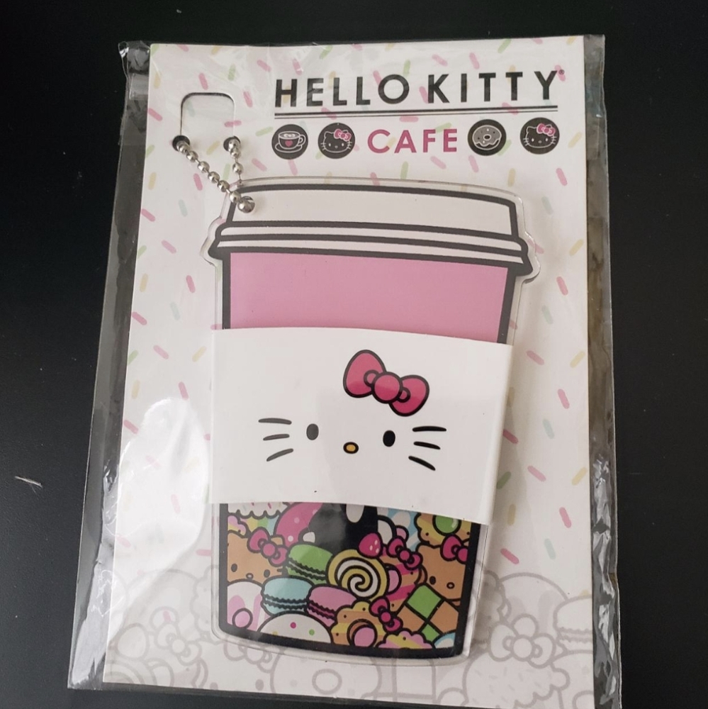 Hello Kitty Cafe keychain